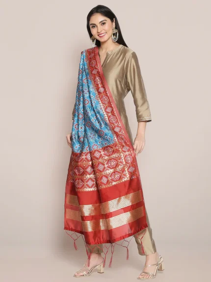 Silk  Banarasi Patola Dupatta